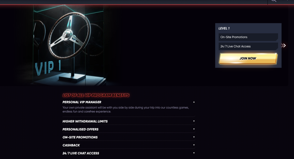 Programme de fidélité et niveaux VIP QuickWin